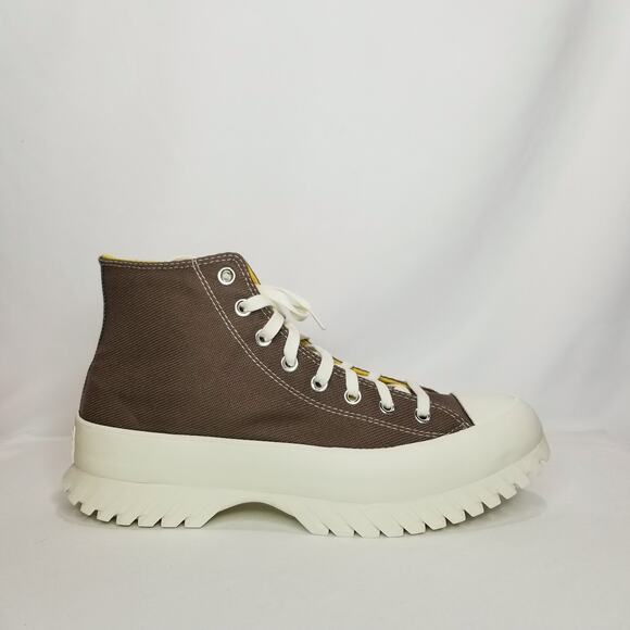 Converse Unisex CTAS Lugged 2.0 Platform Women's 11.5 Squirrel A03808C NWT - Picture 5 of 9